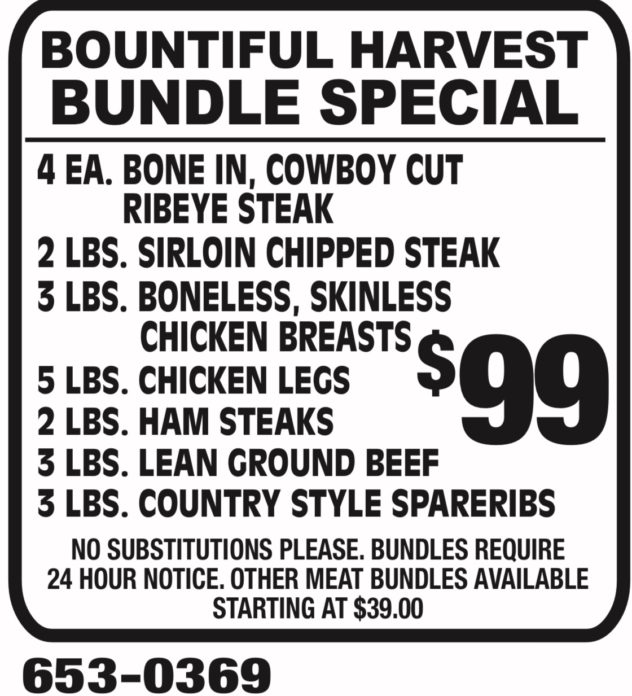 Special Monthly Meat Bundle Hummers Meats