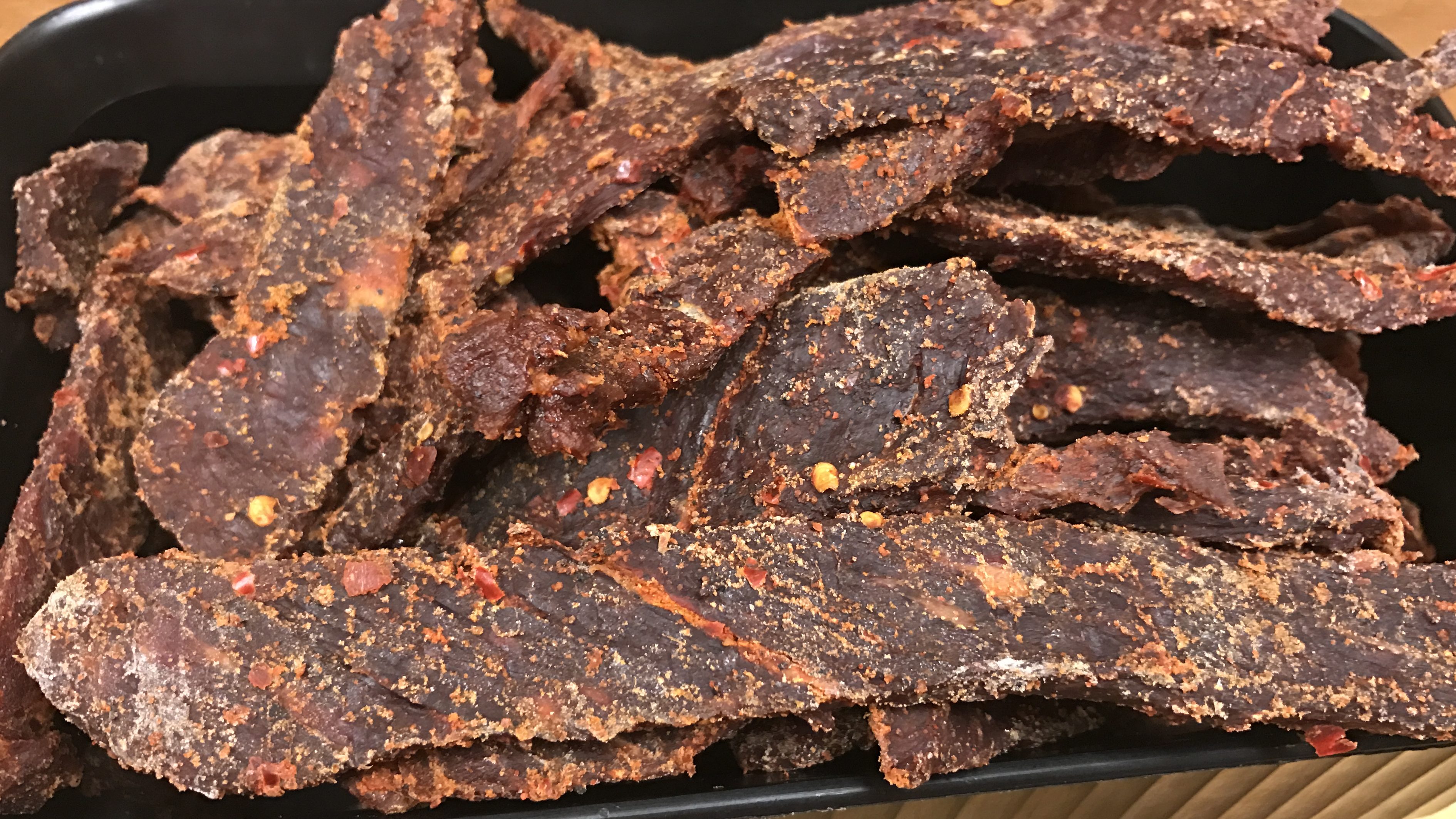 1lb Hot Spicy Beef Jerky Hummers Meats